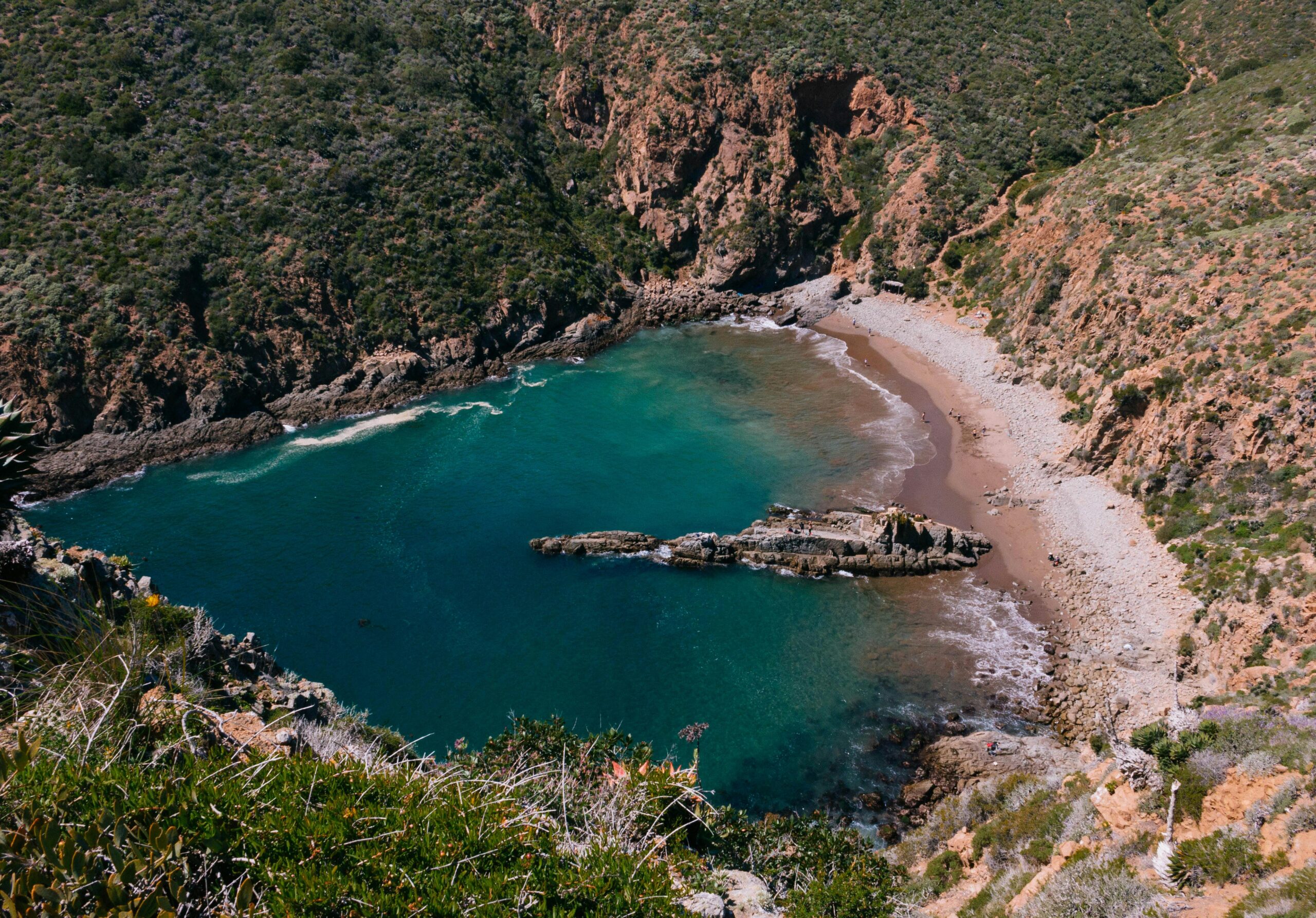 Baja California coastline and coastal landscape